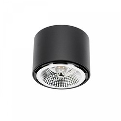 Spectrum LED Chloe AR111 GU10 - P20, rund, svart, LED Armatur/lampa utan ljuskälla