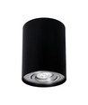 CHLOE GU10 IP20 RUND SVART/SILVER JUSTERBAR SPOT
