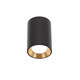 CHLOE MINI P20 Rund - hus svart, ring guld, kant svart (LED Armatur/lampa utan ljuskälla).