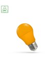 Spectrum 4,9W Orange LED-lampa - Frostad, E27, A50, 230V