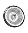 LED AR111 GU10 230V 10W 20° Svart SPECTRUM