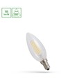 C35 LED-ljuskälla 4W E14 - 230V, koltråd, neutral vit, klar, Spectrum