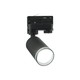 Madara Mini Ring II GU10 - Nedhängd för 3-fas skena, utan ljuskälla, GU10, 250V, IP20, 55x100x185mm, svart.