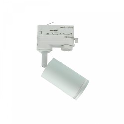 Spectrum LED MADARA MINI RING II Pendel för 3-fas skena GU10 utan ljuskälla - 250V, IP20, 55x100x185mm, vit