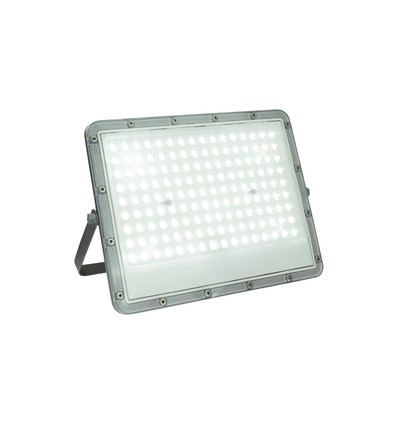NOCTIS Max strålkastare 100W - kallvit, 230V, 85°, IP65, 294x215x30 mm, grå