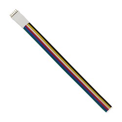 El-produkter S-D kabel - 6-polig, LED remsanslutning, 12mm