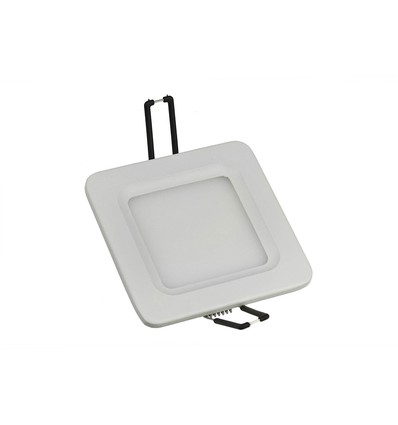 Algine LED 12W - IP20, kallvitt, takpanel, vit ram.