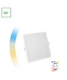 12W Algine Smart CCT downlight panel - Wi-Fi dimbar, 16,2x16,2 cm, fyrkantig, justerbar färgtemperatur