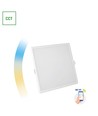 Algine 22W Smart CCT+dimbar LED-infällt panel - Fyrkantig, Wi-Fi
