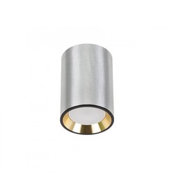 El-produkter CHLOE Mini P20 - hus silver, ring guld, kant svart (LED Armatur/lampa utan ljuskälla)