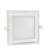 Fiale Eco Kvadratisk 18W - 230V, IP20, Varm Vit, Tak LED Spot.