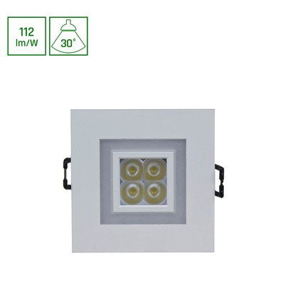 4W LED lampa - 230V, 40mA, Klass II