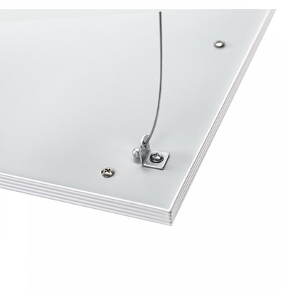 Vajersats för 60x60 och 30x120 LED-paneler - 1m, set om 4 st, justerbar höjd