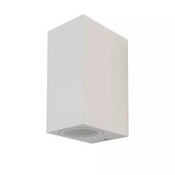 Outlet Outlet: V-Tac vägglampa med upp/ned ljus - IP44 utomhusbruk, GU10 sockel, utan ljuskälla