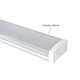 Limea 1200mm 40W - Prismatica, Neutral vit, 230V, 100°, IP44, IK10, 1200x110x60mm