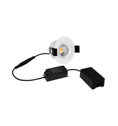 D3 Tilt360 Full Spectrum LED downlight RA97 - 3000K, Vit