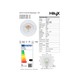 HiluX D3 Tilt360 - Full Spectrum LED Inbyggnadsspot, RA97, 3000K, Svart