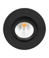 D8 Tilt360 LED-downlight RA97 - 3000K, Svart
