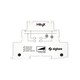 HiluX Zigbee DIN-skena dimmer - 250w