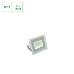 El-produkter Noctis Lux Floodlight 10W - 230V, IP65, 90x75x27mm, Hvit