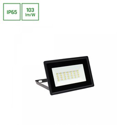 Strålkastare LED Noctis Lux Strålkastare 20W - 230V, IP65, 120x90x27mm, svart