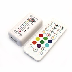 RGB+W LED strip RGB+WW Wifi-kontroll med fjärrkontroll - Fungerar med Google Home, Alexa och smartphones, 12V (288W), 24V (576W)