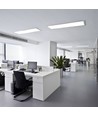 V-Tac 120x30 LED panel - 40W, 4400lm, indbyggt i vit ram