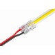 LED-strip 8-i-1-samlare - 8mm COB, enfärgad, IP20, 5V-24V