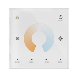 Smart Home LEDlife rWave CCT dimmer till vägg fjärrkontroll - dim+ CCT, 12V-24V