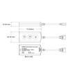 LEDlife rWave Wifi RGB+CCT-kontroller - 12V (60W), 24V (120W)