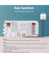 Gledopto Pro 5in1 Zigbee strip controller - Hue-kompatibel, 12V/24V, RGB+CCT