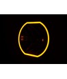 108W 7'' Beam HEXA, LED fjärrljus - E-godkänd, dual positionsljus, arbetslampa