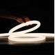 10W per meter Varmvit D15 CLIP-ON Neon Flex LED - 230V, IP67