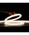 Varmvit D15 CLIP-ON Neon Flex LED - 10W per meter, IP67, 230V