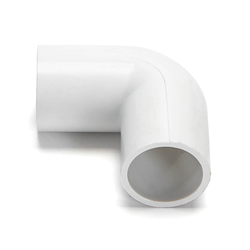 El-produkter 4 st. PVC elektrisk rörvinklar - Ø16mm, vit