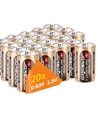 2 st. D Batteri - 1,5V, R20D