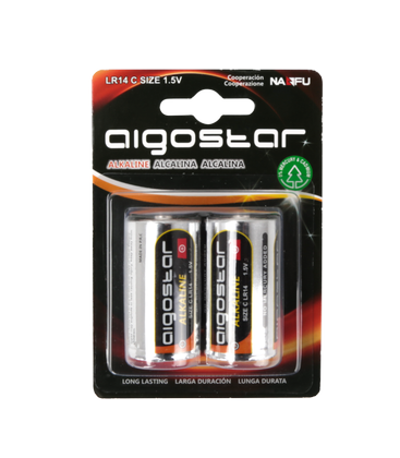 Alkaliskt Batteri LR14C 1.5V - 2-pack