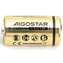 Batterier Kolzinkbatteri R14C - 1,5V - 2-pack.