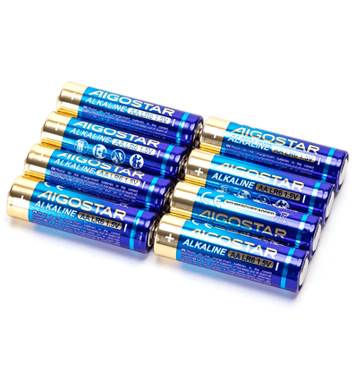 8 st. AA Alkaline Batteri - LR6, 1.5V