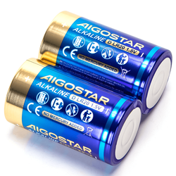 Batterier Alkaliskt batteri - LR20D 1,5V 2-pack