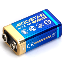 Batterier Alkaliskt Batteri - 6LR61 9V 1 st