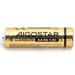 Batterier Kol-zink batteri R6 1.5V AA - 8S