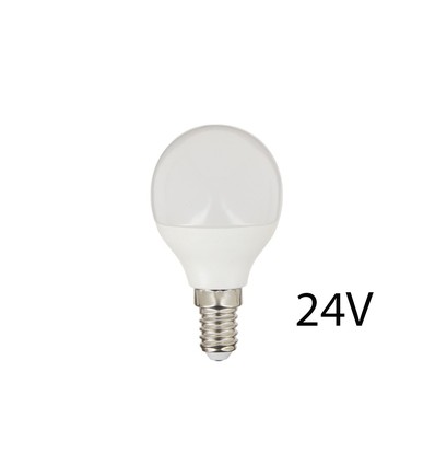 E14 2W LED-lampa - 24V DC, P45