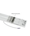 VIGA LED 32W 230V 120cm IP20, utan upphängning, kallvit