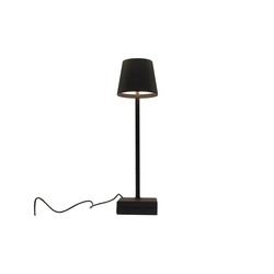 Bordslampor Candela LED bordslampa med trådös laddning - Svart, IP54 Inomhus/utomhus, touchdimbar