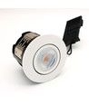 10 st. downlight Inno88 - Inkl. 6W RA97 GU10, matt vit, IP44, godkänd i isolering