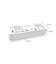 Gledopto Pro 2in1 Zigbee-kontroller - Hue-kompatibel, dimmer/CCT, 12V (120W), 24V (240W)