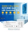 Gledopto Pro 2in1 Zigbee-kontroller - Hue-kompatibel, dimmer/CCT, 12V (120W), 24V (240W)