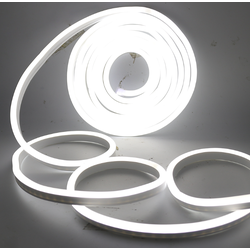 Neon Flex LED strip Kallvit 8x16 CLIP-ON Neon Flex LED - 8W per. meter, IP67, 24V