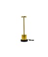 Uppladdningsbar LED bordslampa med trådös laddning - Guld, IP54 Inomhus/utomhus, touchdimbar